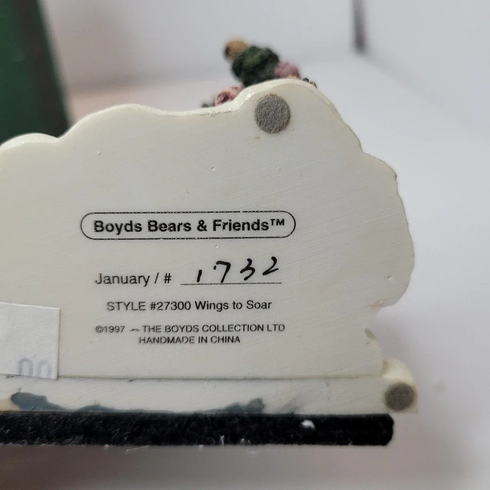 Boyds Bears &‎ Friends Collection Picture Frame #27300 Wings to Soar Jan/1732